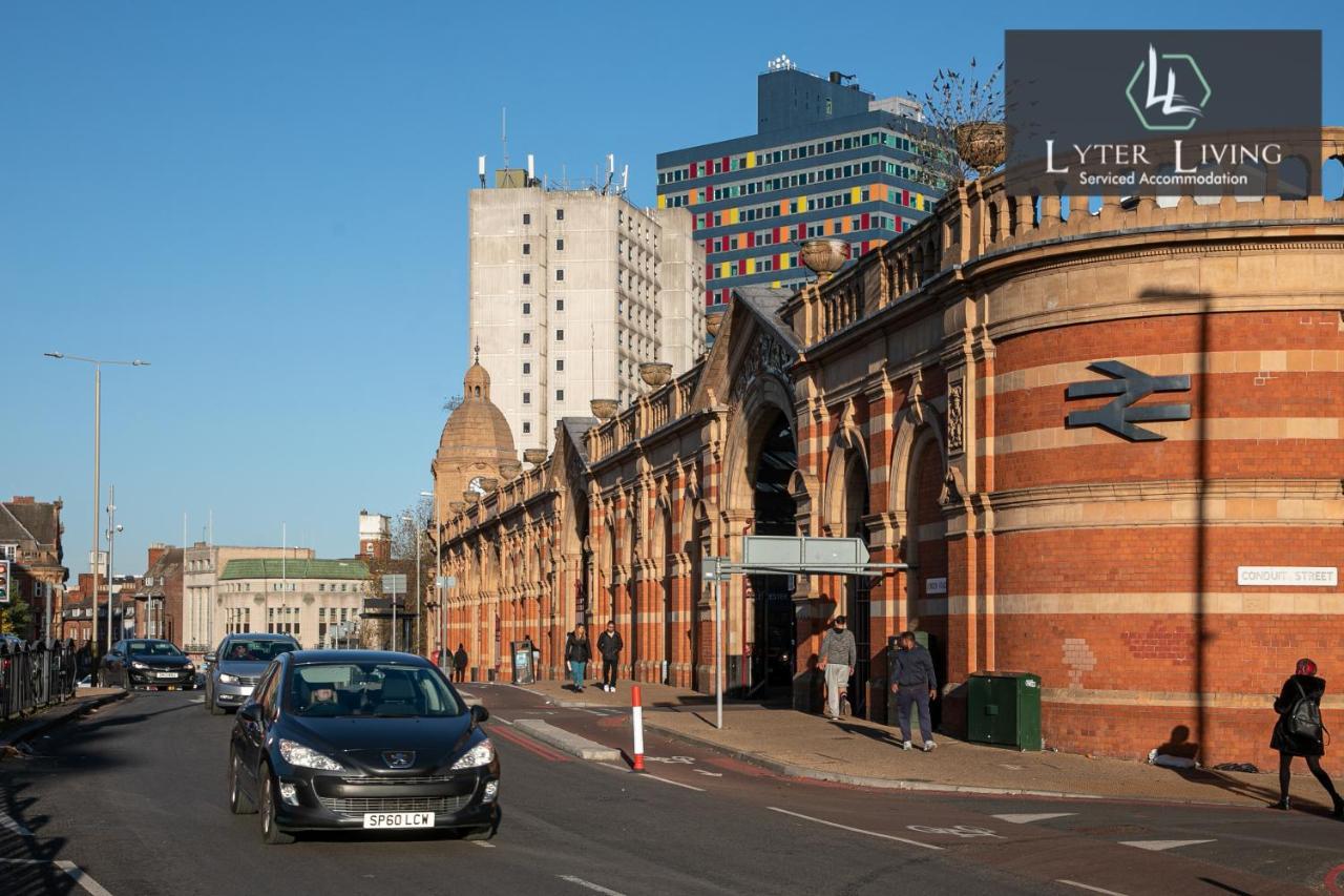 Leicester'S Lyter Living Serviced Apartments Opposite Leicester Railway Station Екстериор снимка