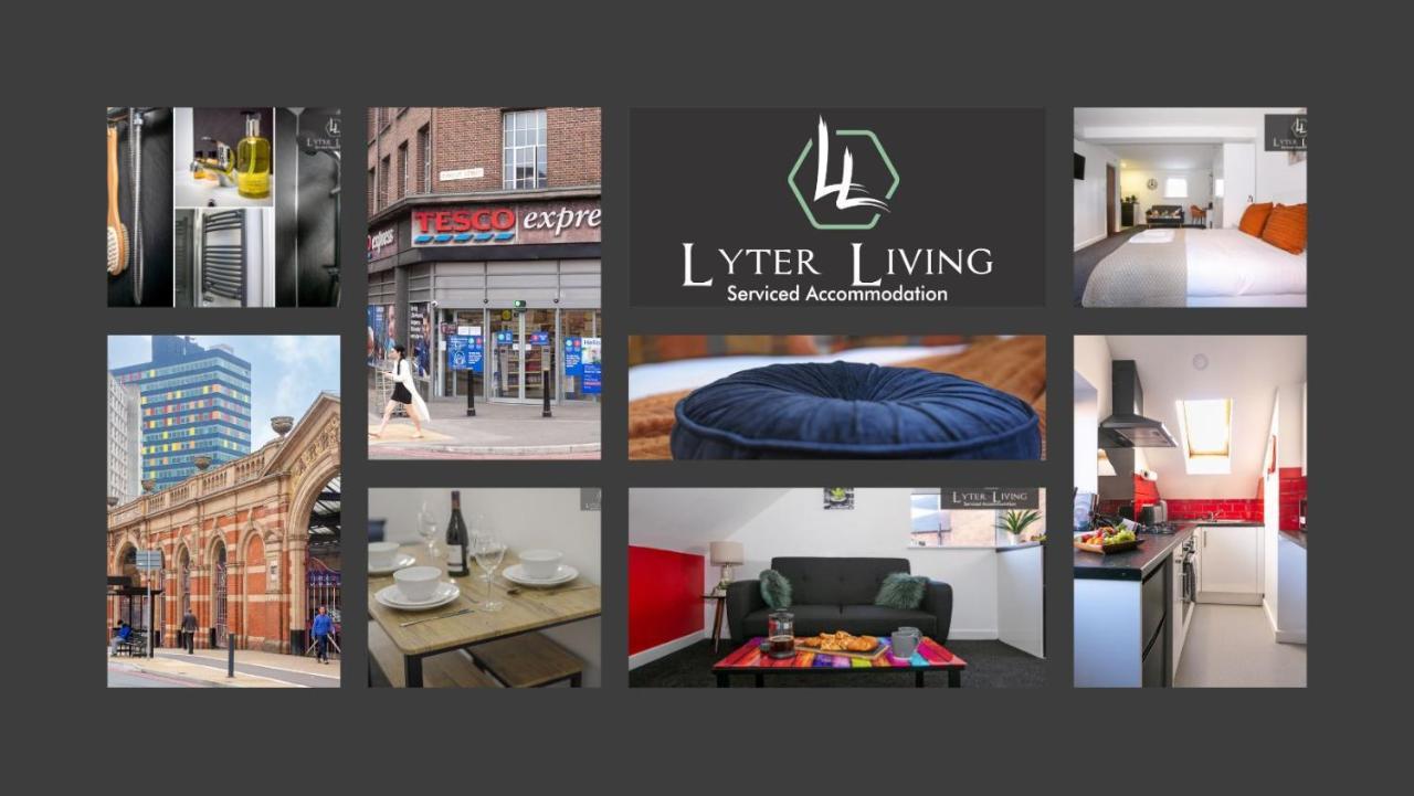 Leicester'S Lyter Living Serviced Apartments Opposite Leicester Railway Station Екстериор снимка