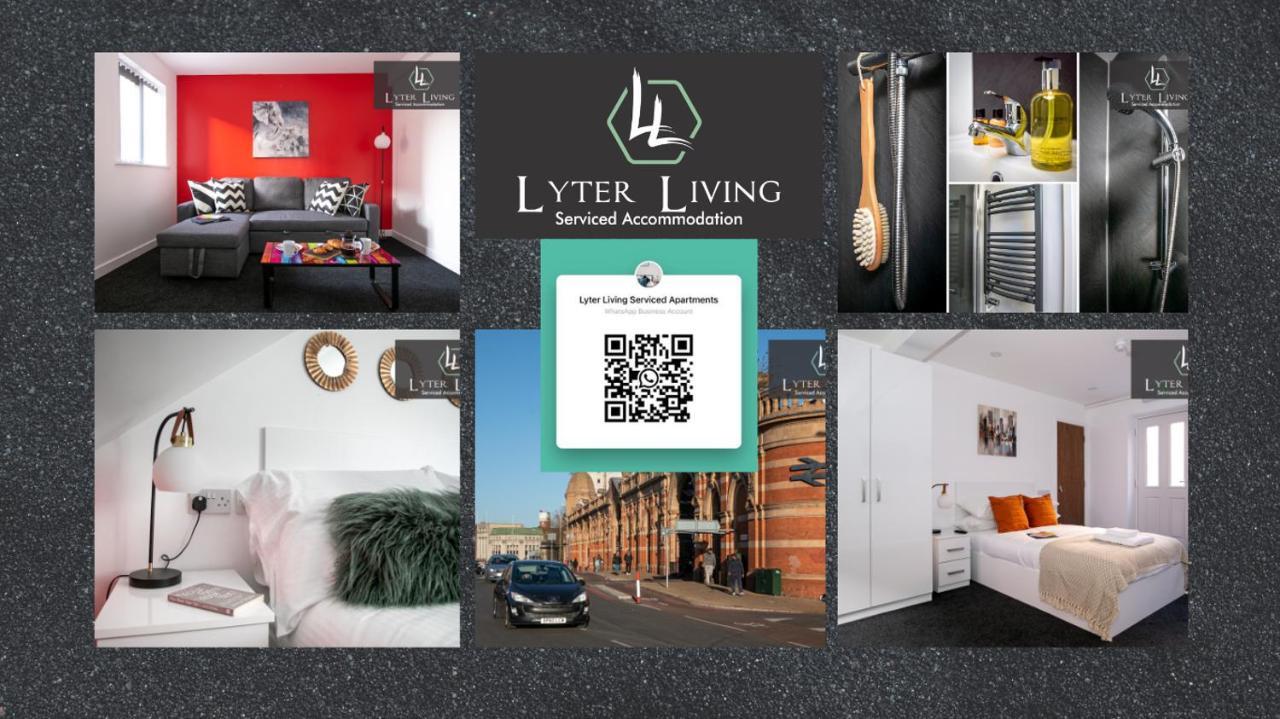 Leicester'S Lyter Living Serviced Apartments Opposite Leicester Railway Station Екстериор снимка
